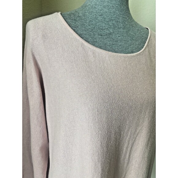 Michael Michael Kors Women's Size 2X Pink Long Sleeve Knit Tunic Top - Picture 2 of 6